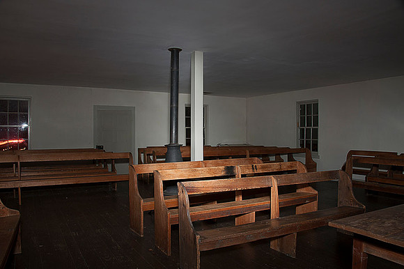 Inside the Dunkard Church