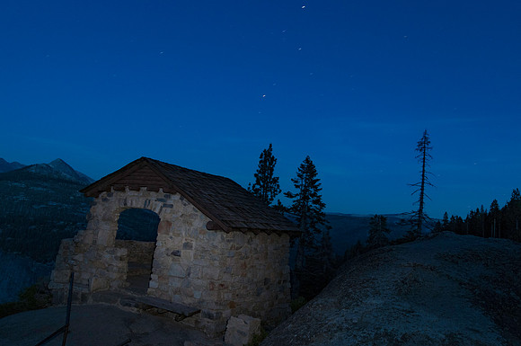 The Geology Hut at Glacier Point