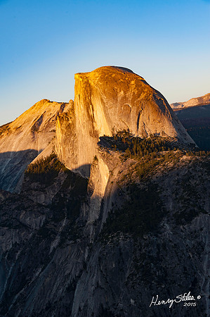 Half Dome at Dusk