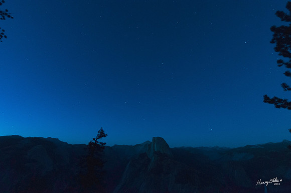 Stars Over Half Dome