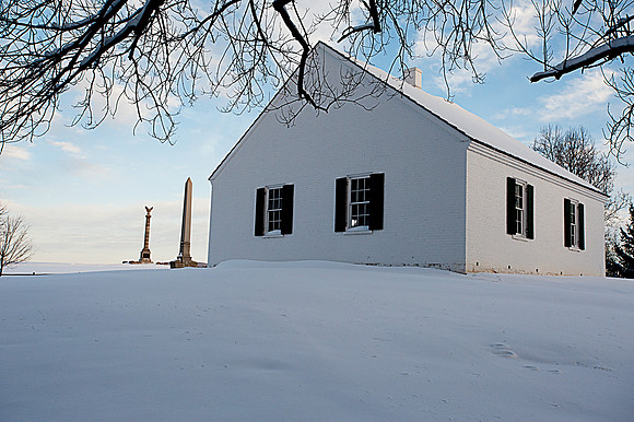 Dunker Church on Winter's Day