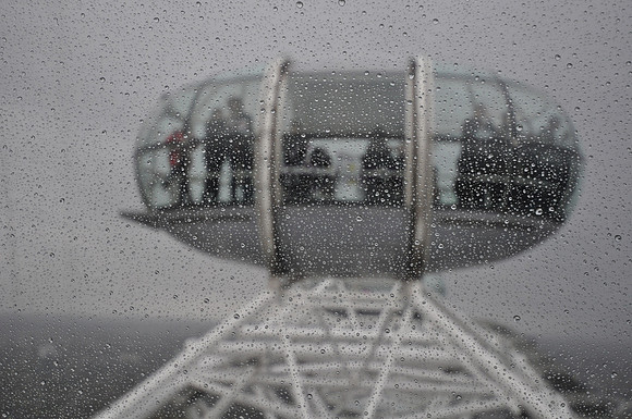 Atop the London Eye